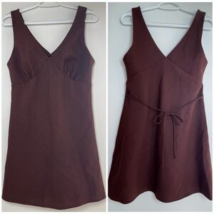 Urban Renewal Womens Remnants Plaid Brown Mini Dress with Subtle Check Size S/P